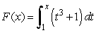 Find F'(x) if   .