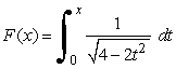Find F ''(x) if   .