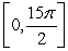  Find the displacement of a particle if v(t)  = cos t;   . A)  -1 B)  0 C)  2 D)    E)    \pi