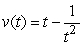  A particle is moving so that its velocity,   for 1  \le   t  \le   4. Find the displacement of the particle. 
