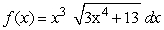  Find the average value of   for -1  \le   x  \le   5. 