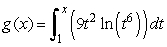 Find g'(x) if   .