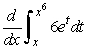 Find the derivative.   .
