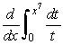 Find the derivative.   .