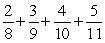 Express   in sigma notation.