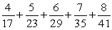 Express   in sigma notation.