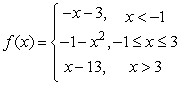 Find the extreme values for   on the interval [-2, 4] and determine where those values occur.