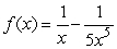 Find the relative extrema for   .