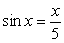 The equation,   has one real solution for   . Approximate it by Newton's Method.
