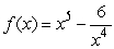 Answer true or false. The rational function   has no vertical asymptote.