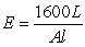 The elastic modulus of a piece of steel rod under a load of 1600 pounds, is given by the formula   , L is the original, unloaded, length in inches, A is the cross-sectional area in square inches, and l is the elongation due to a load in inches. A 60 inch long steel rod is with a cross-sectional area of A = 0.35 square inches, is stretching 0.007 inches under a load of 1600 pounds. Due to changes in temperature, the elastic modulus E of the rod is changing. Find the rate of change of the elastic modulus if the elongation is currently 0.007 and is changing at a rate of 0.00029 in/s. A)  -1,623,324 lb/in<sup>2</sup> B)  1,623,324 lb/in<sup>2</sup> C)  -5,597,667,638 lb/in<sup>2</sup> D)  -11,363 lb/in<sup>2</sup> E)  11,363 lb/in<sup>2</sup>