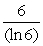 f(x)  = 6<sup>x</sup> . Find   . A)  36x ln 6 B)    C)    D)    E)  (ln 6) (6<sup>x</sup>) 