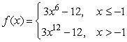 Answer true or false. A graphing utility will show that   is differentiable at x = -1.