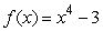 Given   , find the slope of the graph of f at the x-value x<sub>0</sub> = 3.