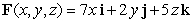 Find the outward flux of the vector field   across the sphere   . A)    B)    C)  0 D)    E)    \pi