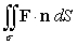  Evaluate   where F(x, y, z)  = 4x i + 4y j + 4z k and  \sigma  is that portion of the plane 2x + 3y + 4z = 12 which lies in the first octant and is oriented by upward unit normals. A)  144 B)  16 C)  36 D)  72 E)  0 