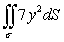  Evaluate the surface integral   where  \sigma  is that portion of the plane x + y + z = 1 that lies in the first octant. 