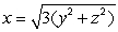  Evaluate the surface integral   where  \sigma  is the portion of the cone   for 0  \le  x  \le  3. 