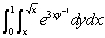 Find   by first interchanging the order of integration. A)    B)    C)    D)    E)  0