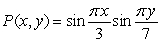 At t = 0, the position of a particle on a rectangular membrane is given by   . Find the rate at which P changes if the particle moves from   in a direction of a vector making an angle 30° with the positive x-axis.
