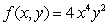 Use the total differential to approximate the change in   as (x, y)  varies from   to   . A)    B)    C)    D)    E)   