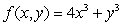 Let   . Find the slope of the surface   in the y-direction at the point   . A)    B)    C)    D)    E)   