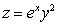 Find the slope of the surface   in the x-direction at the point (1, 5, 25e).