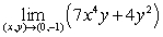 Determine whether the limit exists. If so, find its value.  