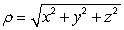 Evaluate the limit   by converting to spherical coordinates   ,and observe that   if and only if   , since   .