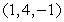 Let   . Describe the level surface passing through   . A)  Hyperboloid of two sheets B)  Hyperboloid of one sheet C)  Elliptical cone D)  Elliptic paraboloid E)  Hyperbolic paraboloid