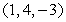 Let   . Describe the level surface passing through   . A)  Ellipsoid B)  Hyperboloid of one sheet C)  Elliptical cone D)  Hyperboloid of two sheets E)  Hyperbolic paraboloid
