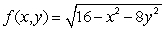 Sketch the graph of   in xyz space.