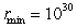 An object in an elliptical orbit has   and   Find r<sub>max</sub>. A)    km B)    km C)    km D)    km E)    km