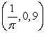 A particle moves through 3-space in such a way that its velocity is   . Find the coordinates of the particle at t = 1 second if the particle was initially at   at t = 0 seconds.