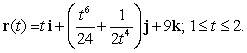 Find the arc length of the graph of   A)  3 B)  1.959 C)  1.781 D)  1.603 E)  1.581