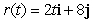 Find parametric equations for   using arc length, s, as a parameter. Use the point on the curve where t = 0 as the reference point.