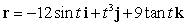Express   as a parametric equation.