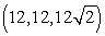 Convert   from rectangular to spherical coordinates. Coordinates are written as   . A)    B)    C)    D)    E)   