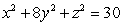 Identify the trace of the surface defined by   when   . A)  Circle B)  Ellipse C)  Parabola D)  Hyperbola E)  Line