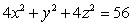Identify the trace of the surface defined by   when   . A)  Circle B)  Ellipse C)  Parabola D)  Hyperbola E)  Line