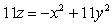 Identify the quadratic surface defined by   .
