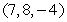 Find the vector equation of the line joining the points   and   . A)      ,   B)    ,     C)    ,   ,   D)    ,   ,   E)    ,   ,  