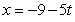 Find the vector equation of the line given the parametric form is   ,   , and   . A)      ,   B)    ,     C)    ,   ,   D)    ,   ,   E)    ,   ,  
