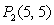 Find the parametric equations for the line passing through   and   .