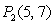 Find the parametric equations for the line passing through   and   .