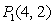 Find the parametric equations for the line passing through   and   .