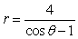 Identify the conic section represented by   . A)  parabola B)  hyperbola C)  ellipse D)  circle E)  not a conic section