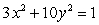 Convert the following equation to polar coordinates.  