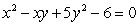 Rotate the coordinates to remove the xy-term. Then, name the conic.   A)  circle B)  hyperbola C)  ellipse D)  parabola