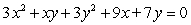 Determine the rotation angle that will eliminate the xy-term.   A)    B)    C)    D)    E)   
